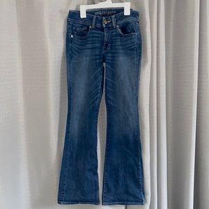 American eagle low-ride bootcut jeans